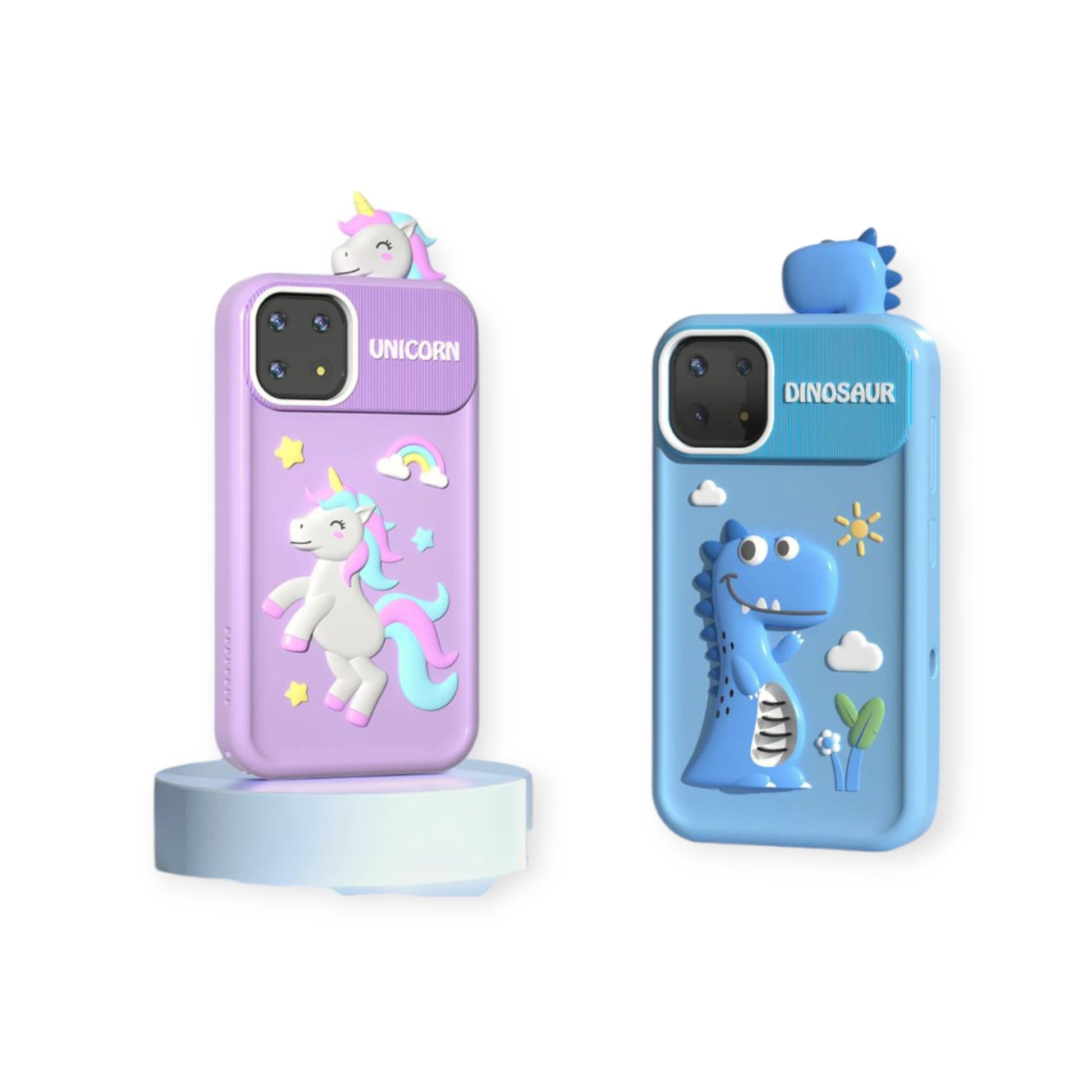 Kids 4G Smart Toy Phone with 2.8-inch Touch Screen, Toy Camera, Bead Learning Features, and Cute Dinosaur & Unicorn Cases – Educational Desktop Mobile for Toddlers, Available at Giggly Groves