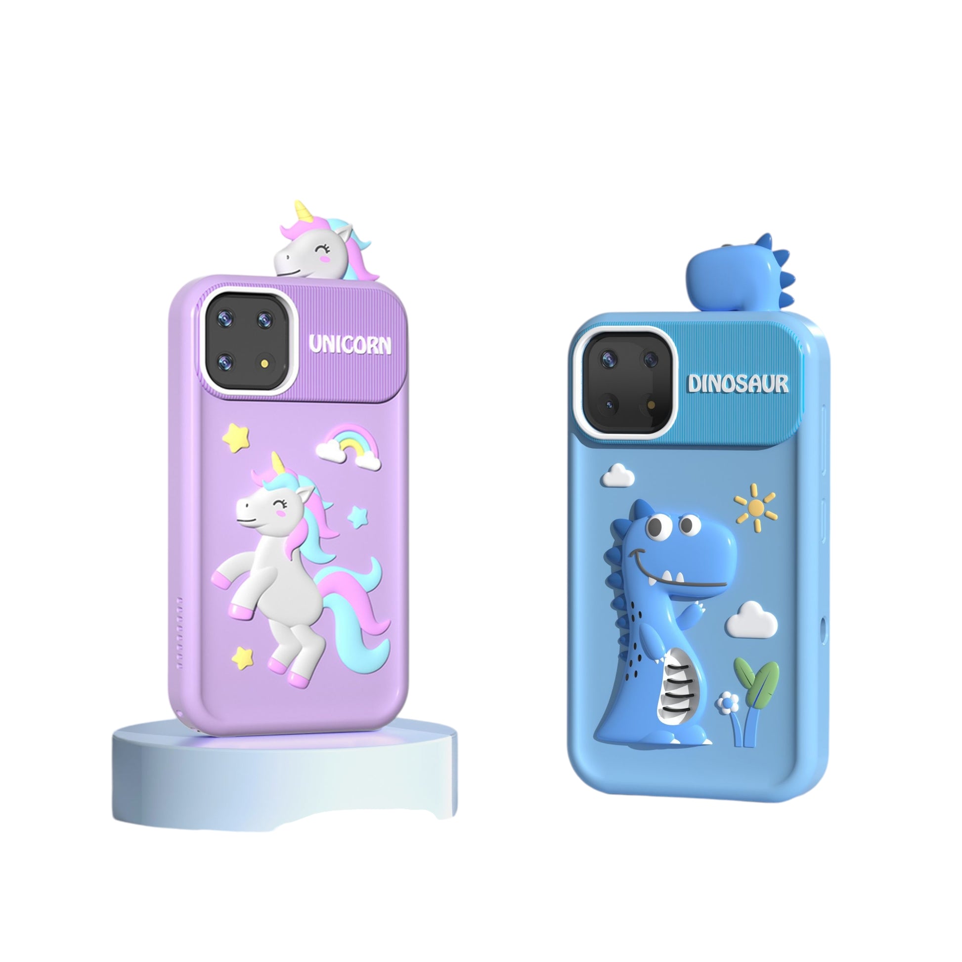 Kids 4G Smart Toy Phone with 2.8-inch Touch Screen, Toy Camera, Bead Learning Features, and Cute Dinosaur & Unicorn Cases – Educational Desktop Mobile for Toddlers, Available at Giggly Groves