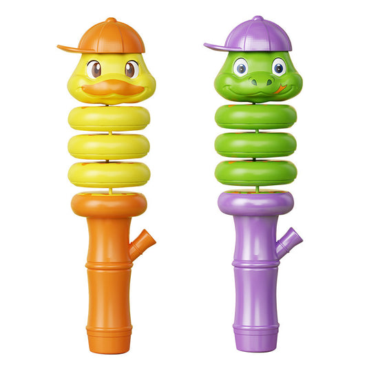 Balance Rotating Snake & Duck Whistle Toy from Giggly Groves – Colorful, interactive plastic toy for kids aged 2 and above, designed for sensory development, hand-eye coordination, and fun learning.