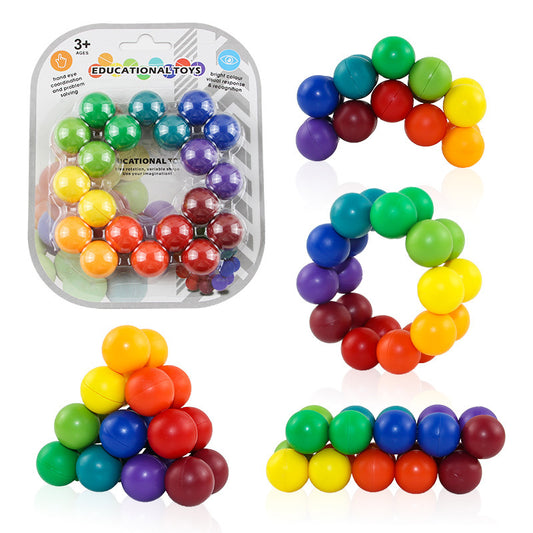 Smart Toy Versatile Beads Decompression – Colorful, Interactive Educational Toy for Kids Available at Giggly Groves Toy Store.