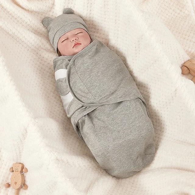 Adjustable Cotton Newborn Sleeping Bag Set - Giggly Groves