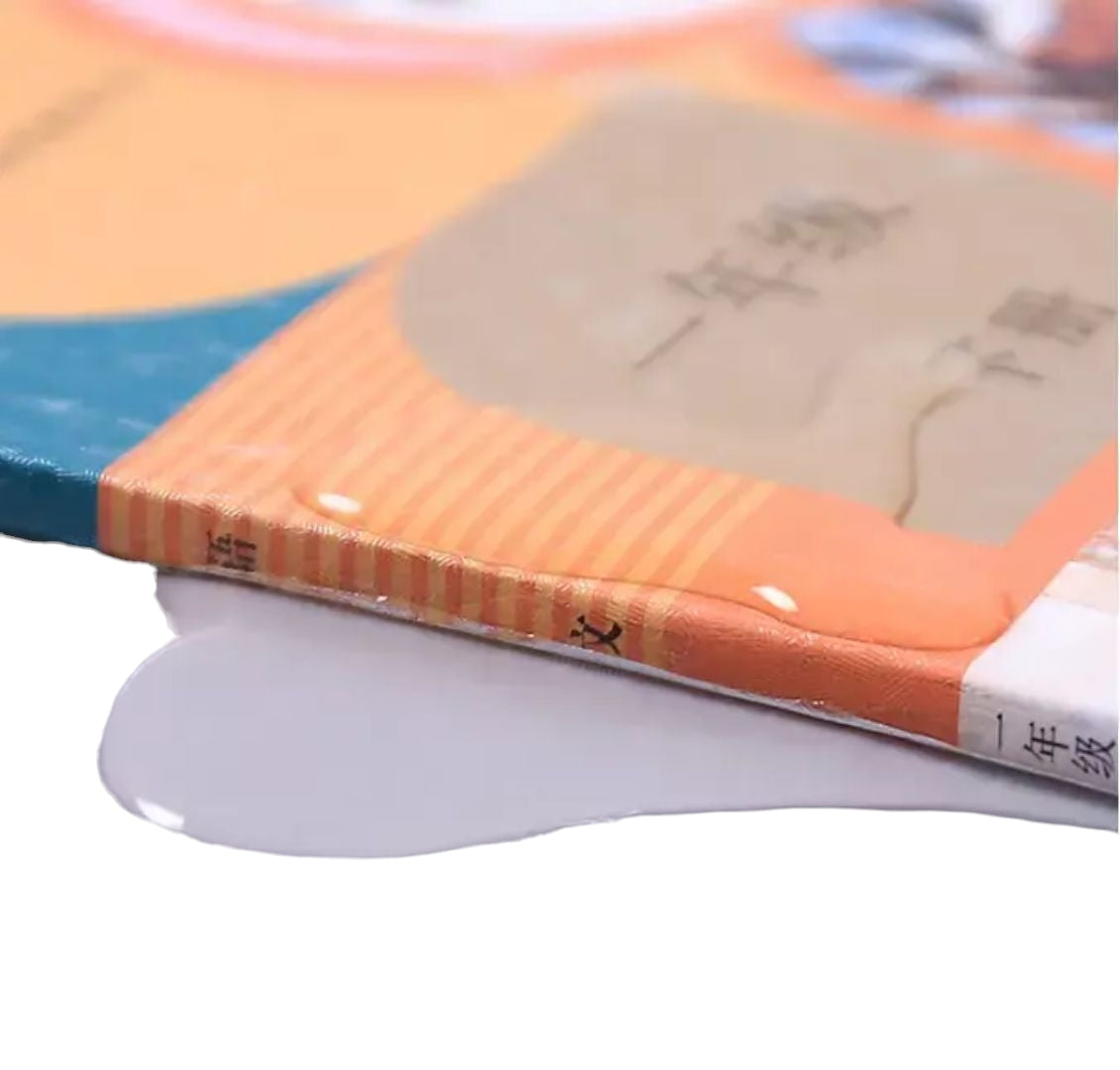 Hot-selling transparent PVC self-adhesive school book cover by Giggly Groves Toy Store, offering durable and crystal-clear protection for books, ideal for students and teachers.