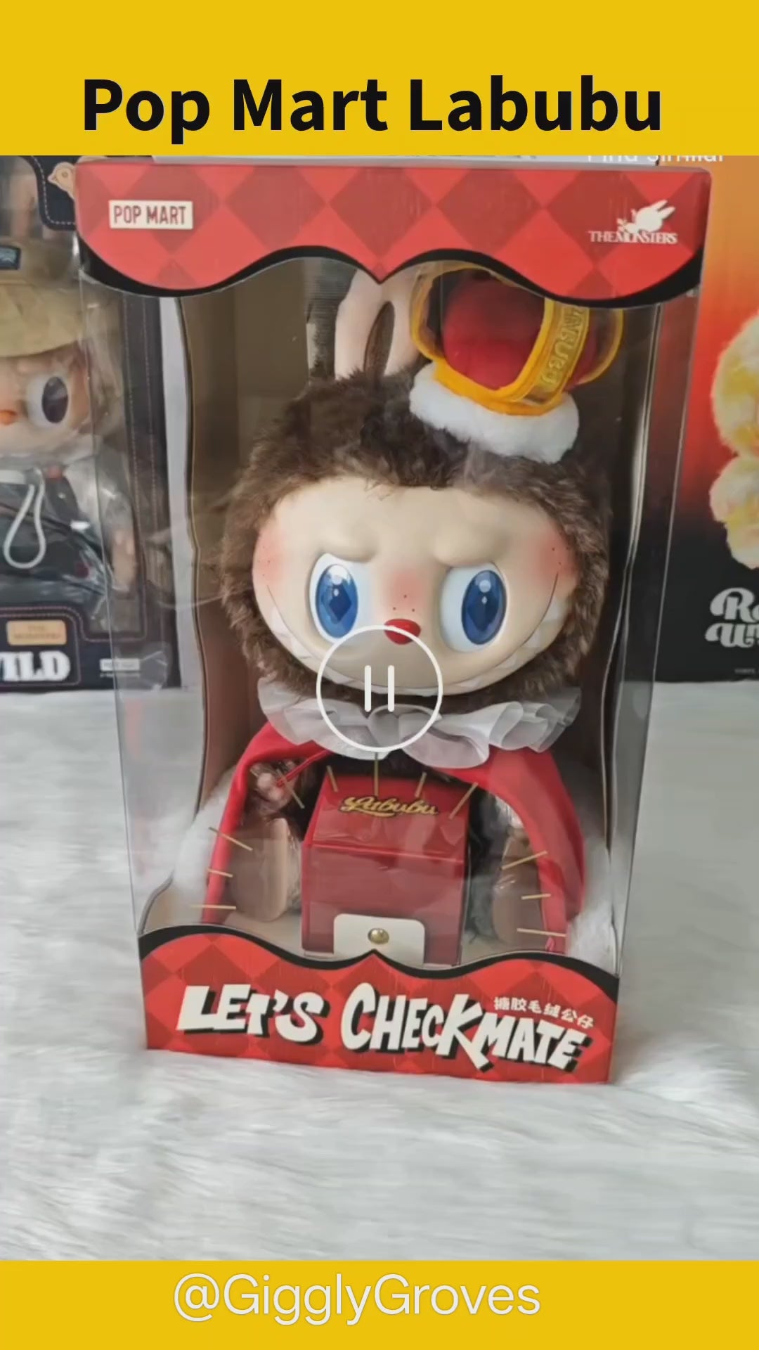 POPMART LABUBU “Time to Chill” Vinyl Plush Doll – Authentic Mystery Gift from Giggly Groves | Fast USA Shipping