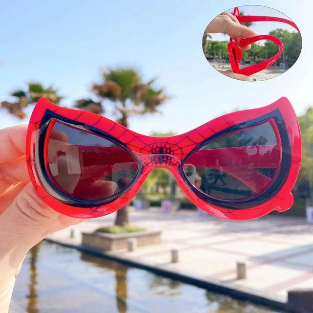 New Disney Spiderman Sunglasses - Cute Anime Spider Cartoon Fashion Gifts for Kids