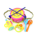5-Piece Children’s Drum and Trumpet Music Band Kit - Giggly Groves