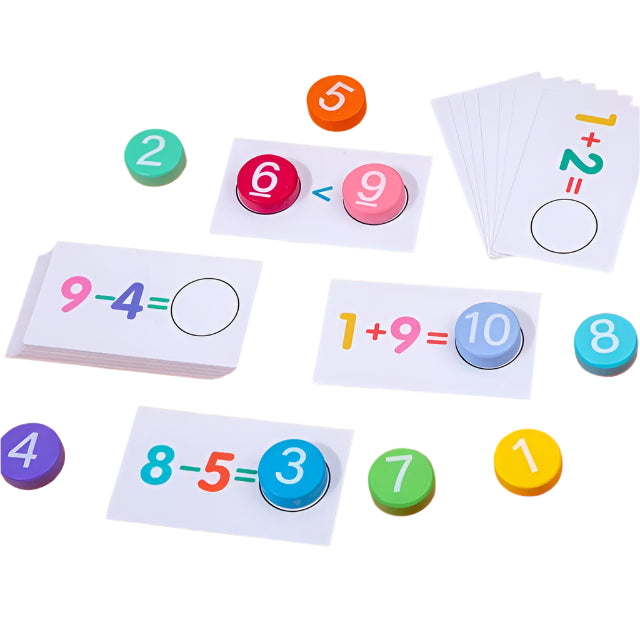Montessori Math Wooden Toys - Giggly Groves