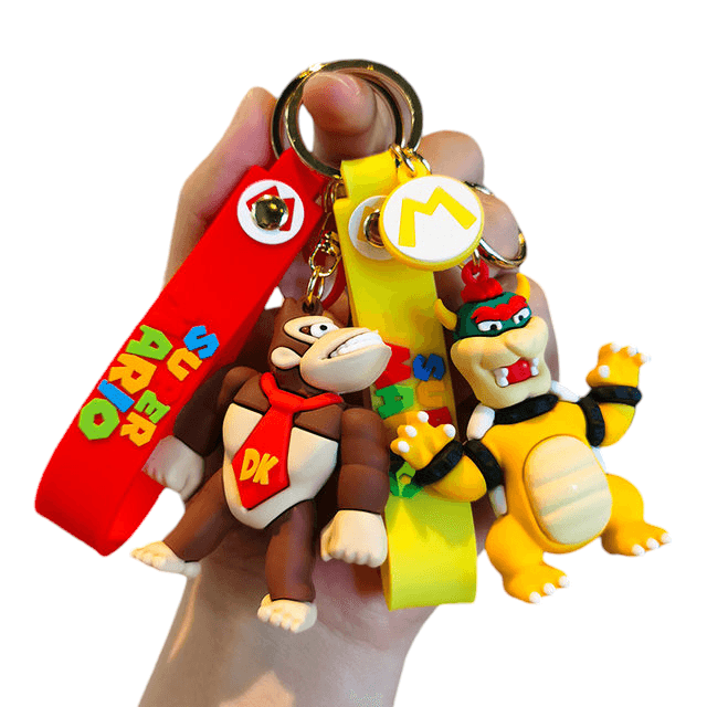Super Mario Keychain Set - Giggly Groves 