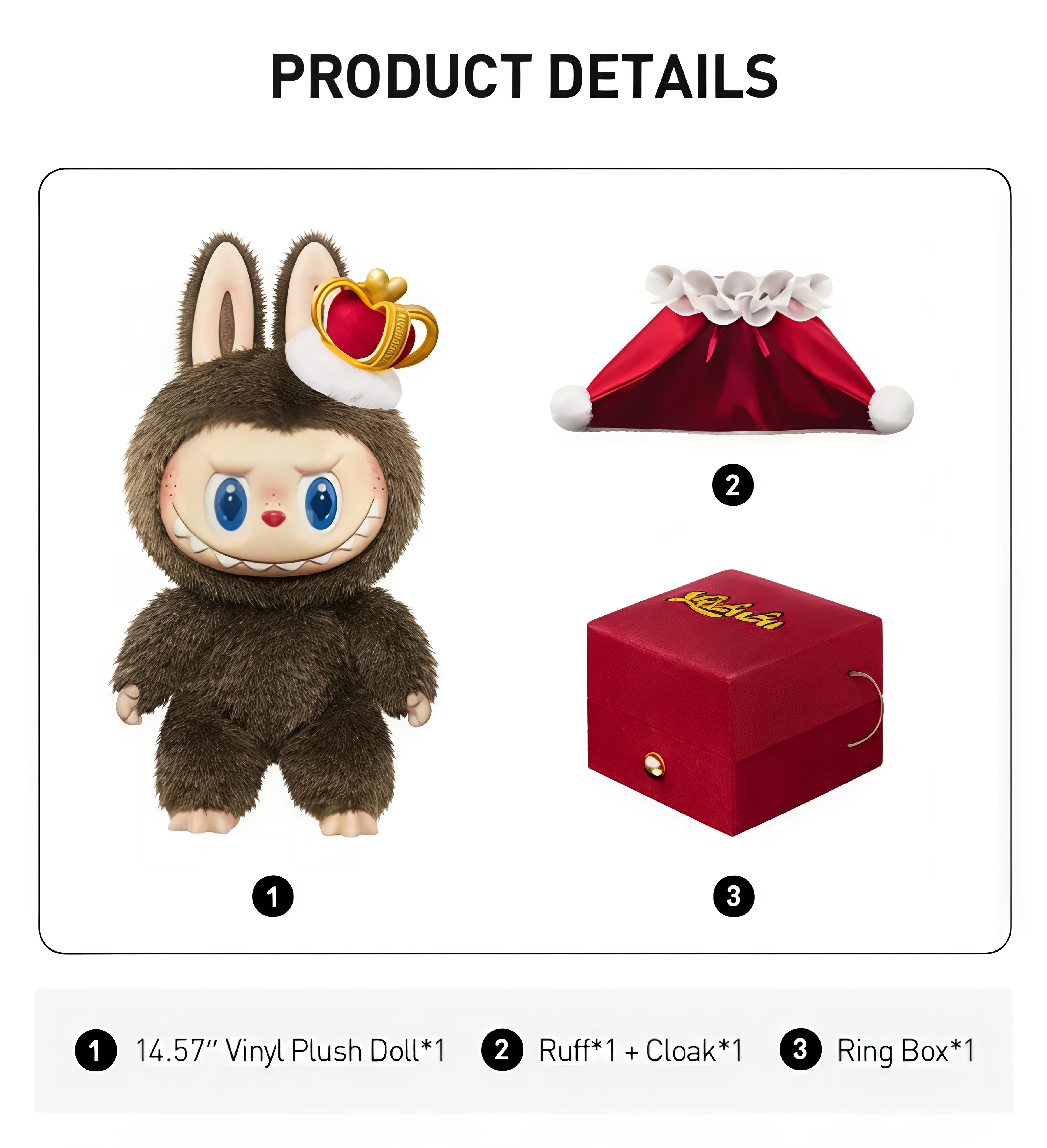 POPMART LABUBU “Time to Chill” Vinyl Plush Doll – Authentic Mystery Gift from Giggly Groves | Fast USA Shipping