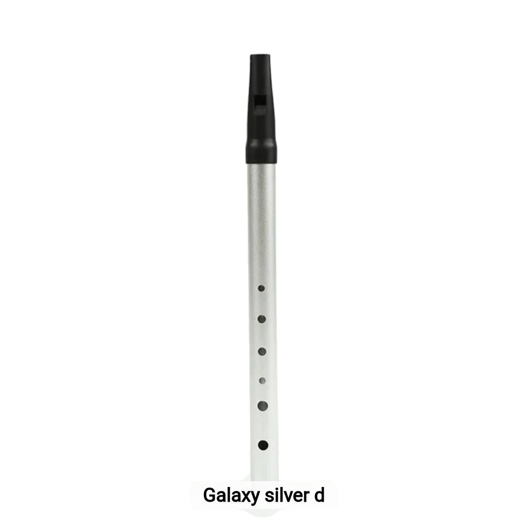 Beginner Kids Flute Party Favor – 6-hole Irish metal whistle in C-D key, ideal for music learning, parties, and gifting, available at Giggly Groves