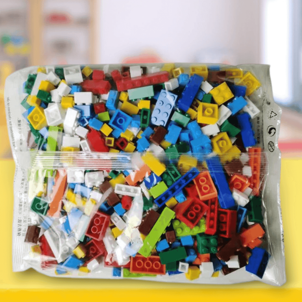 Groves Building Set City Building Blocks Set - DIY Educational Toy with Large Base Plate ...